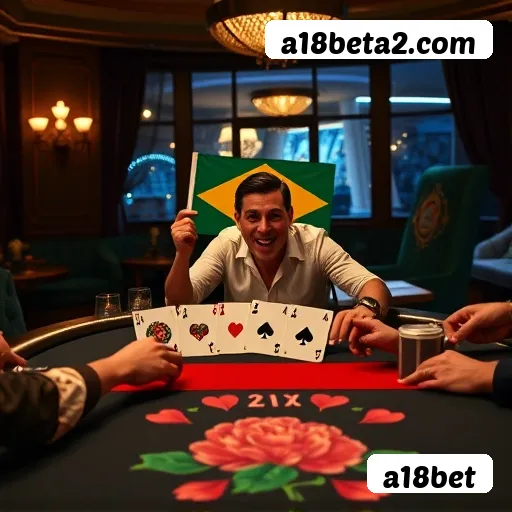 Tela login a18bet